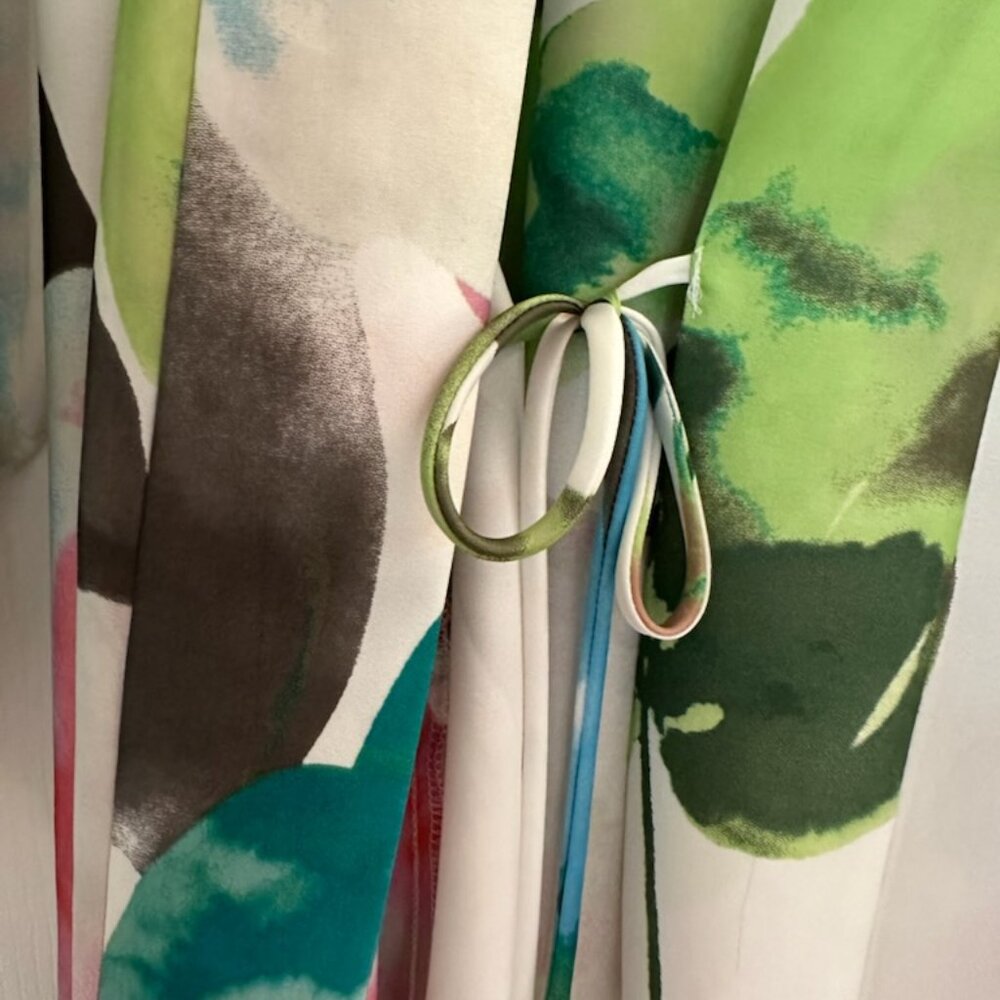 Colorful Kimono Robe by Natori - Picture 3 of 8